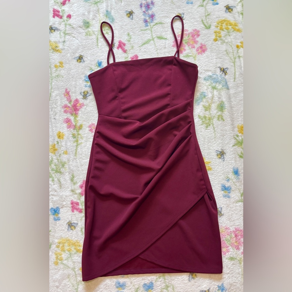 Formal Burgundy Dress